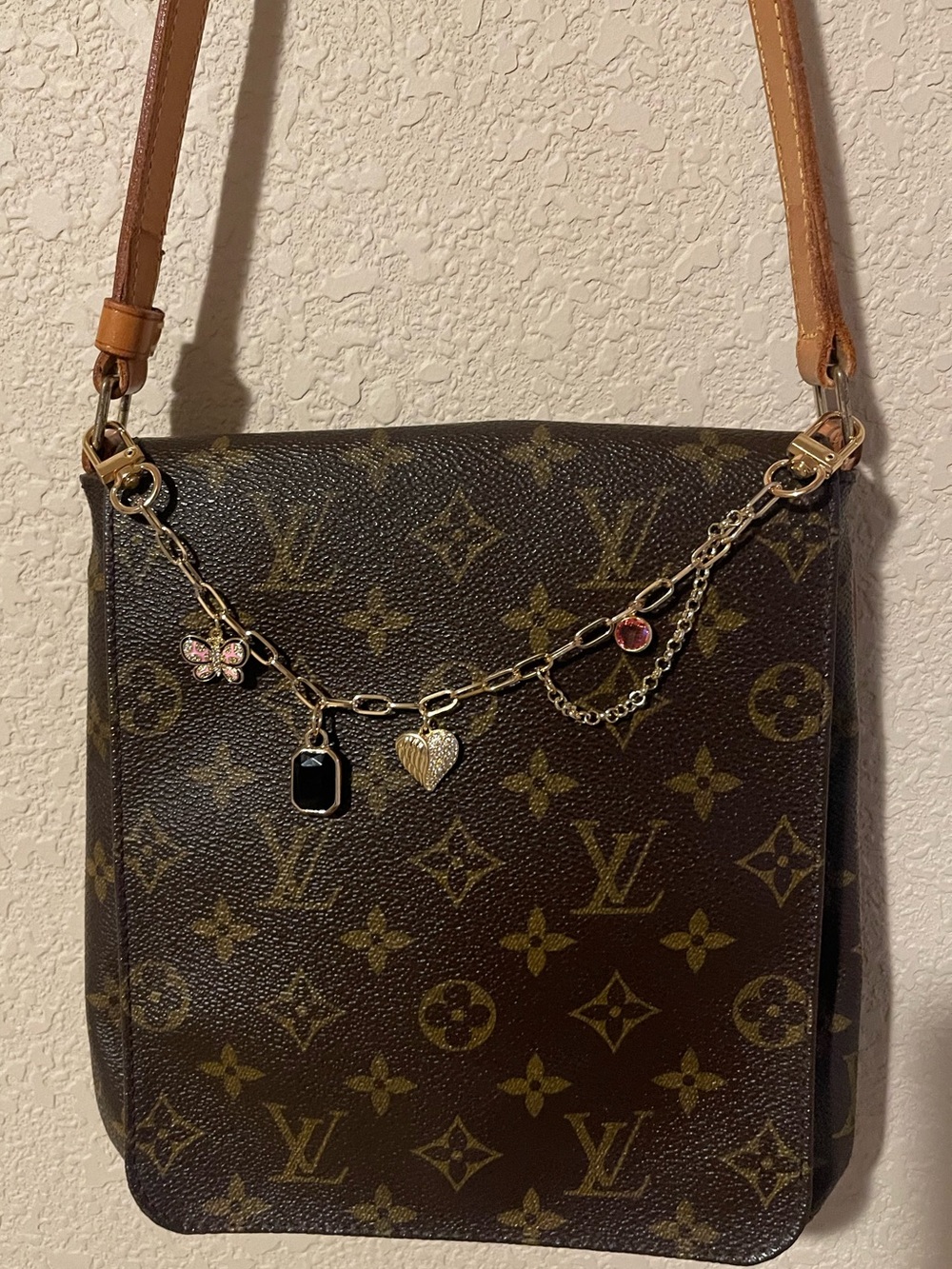 Vintage MUSETTE SALSA PM Louis Vuitton Shoulder Bag - charm not included